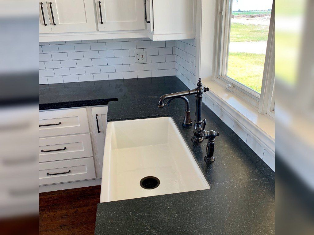 Countertop with Ceramic Sink — Imperial, CA — NS Construction