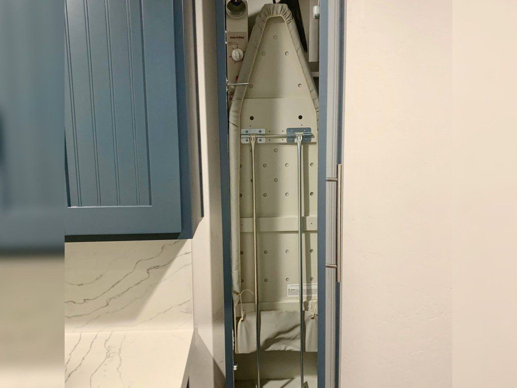 Foldable Iron Board Inside Cabinet — Imperial, CA — NS Construction