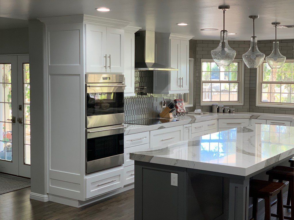 Kitchen with Countertop and Oven — Imperial, CA — NS Construction