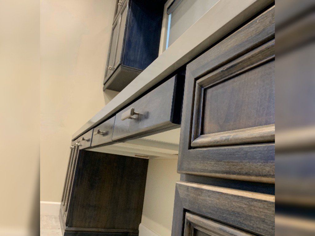 Living Room Wooden Cabinet — Imperial, CA — NS Construction