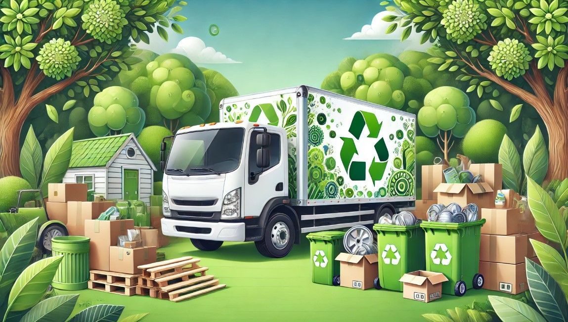 Eco-conscious junk haulers