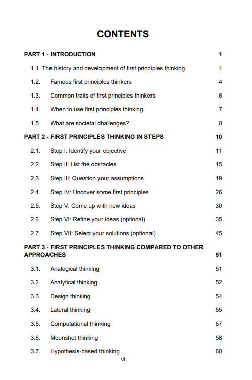 First Principles Thinking Manual
How to Generate Innovative Solutions to Today’s Societal Challenges - Factory for Innovative Policy Solutions