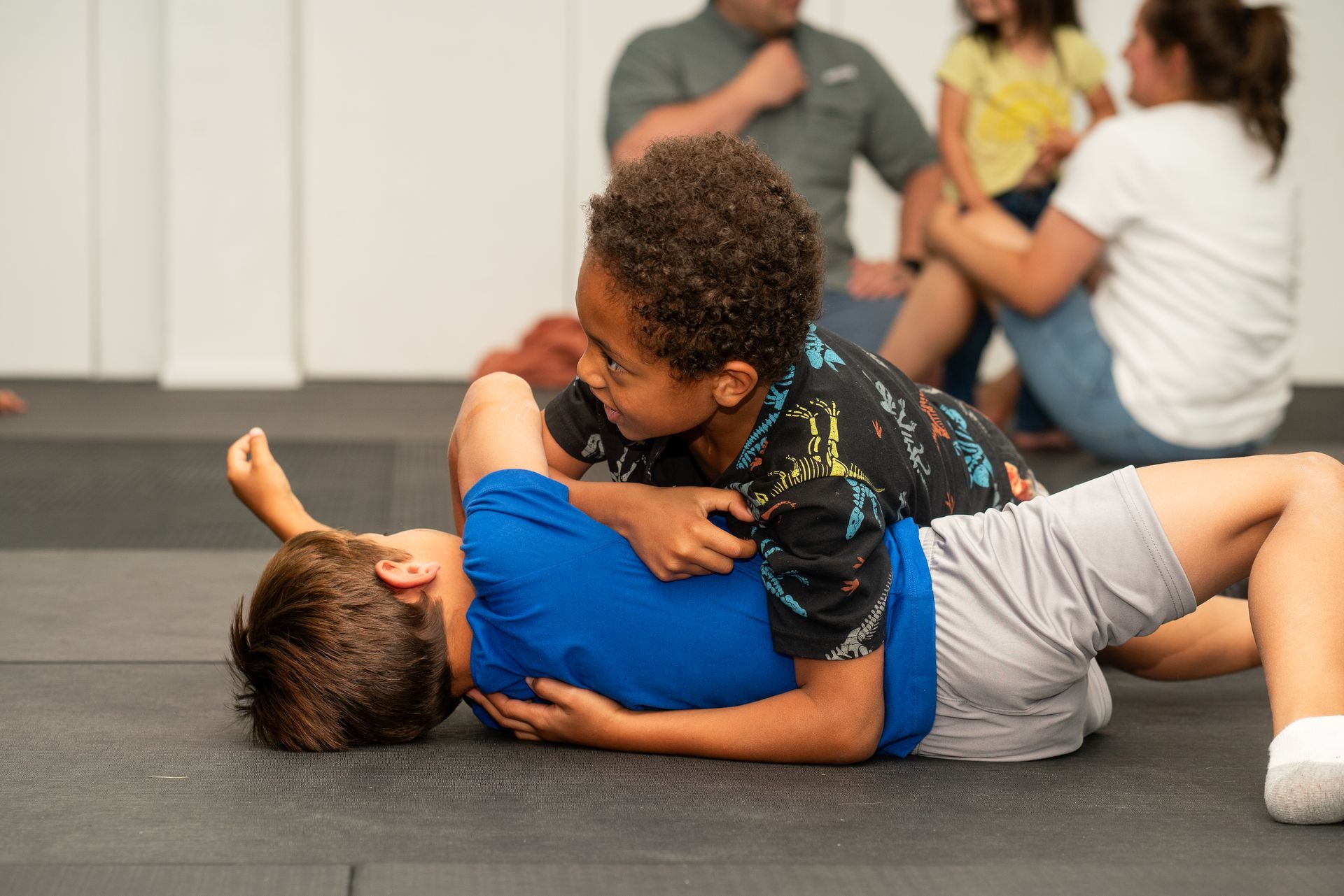 Teens practice Brazilian jiu-jitsu drills at Soma Jiu-Jitsu Academy in Rexburg, ID, building confidence and focus