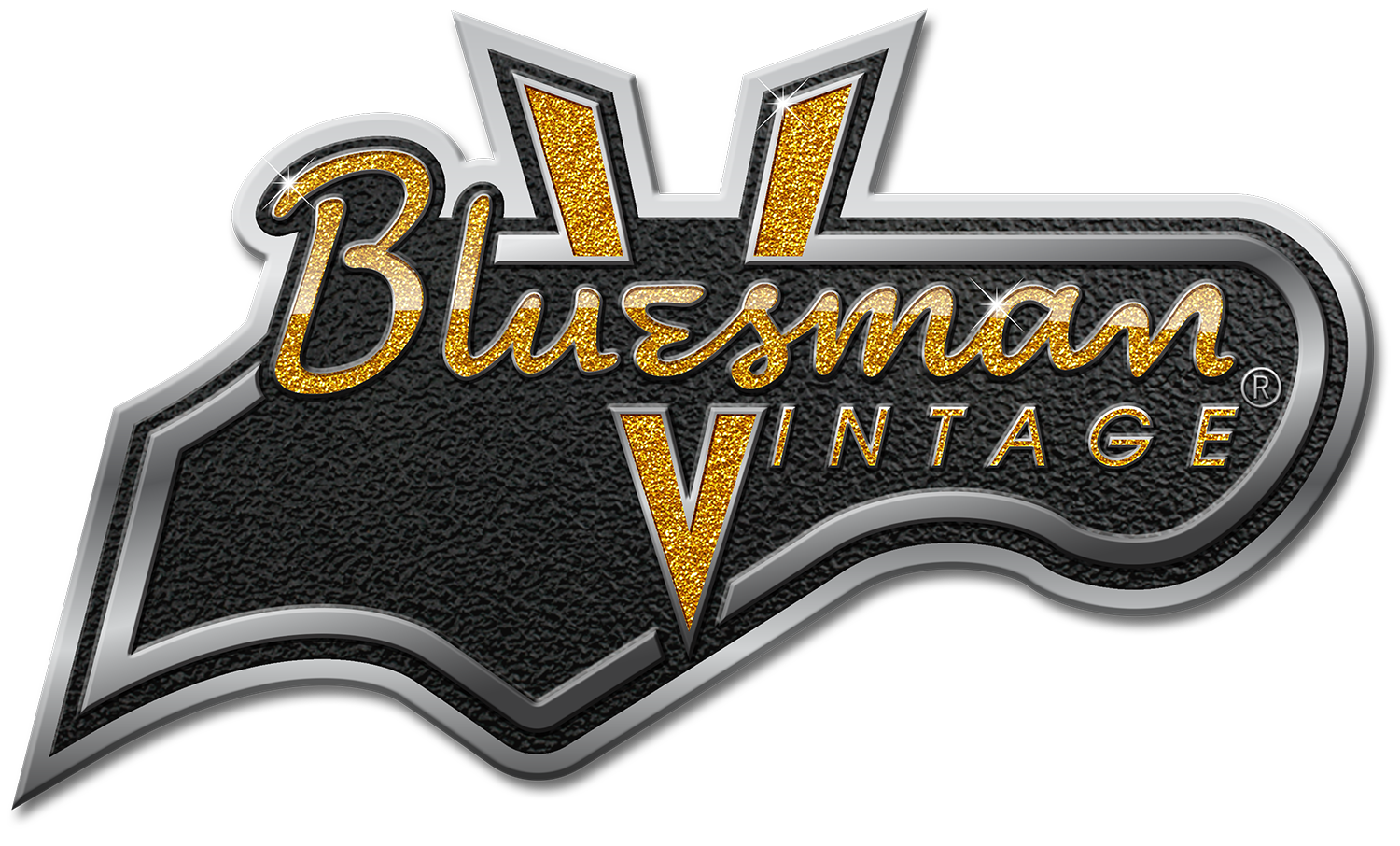 Bluesman Vintage Logo,