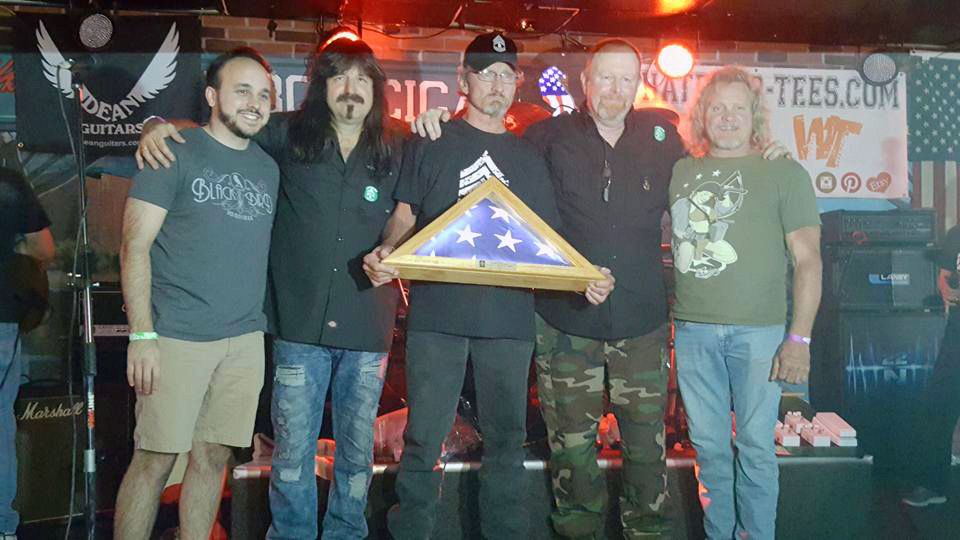 SGT. SHREDDER Rocking To Heal Vets, Inc., event photo,