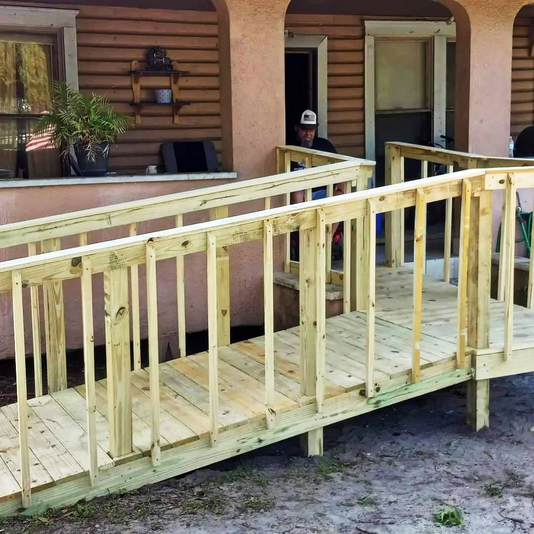 SGT. SHREDDER Rocking To Heal Vets, Inc., Wheelchair Ramp Build, event photo,