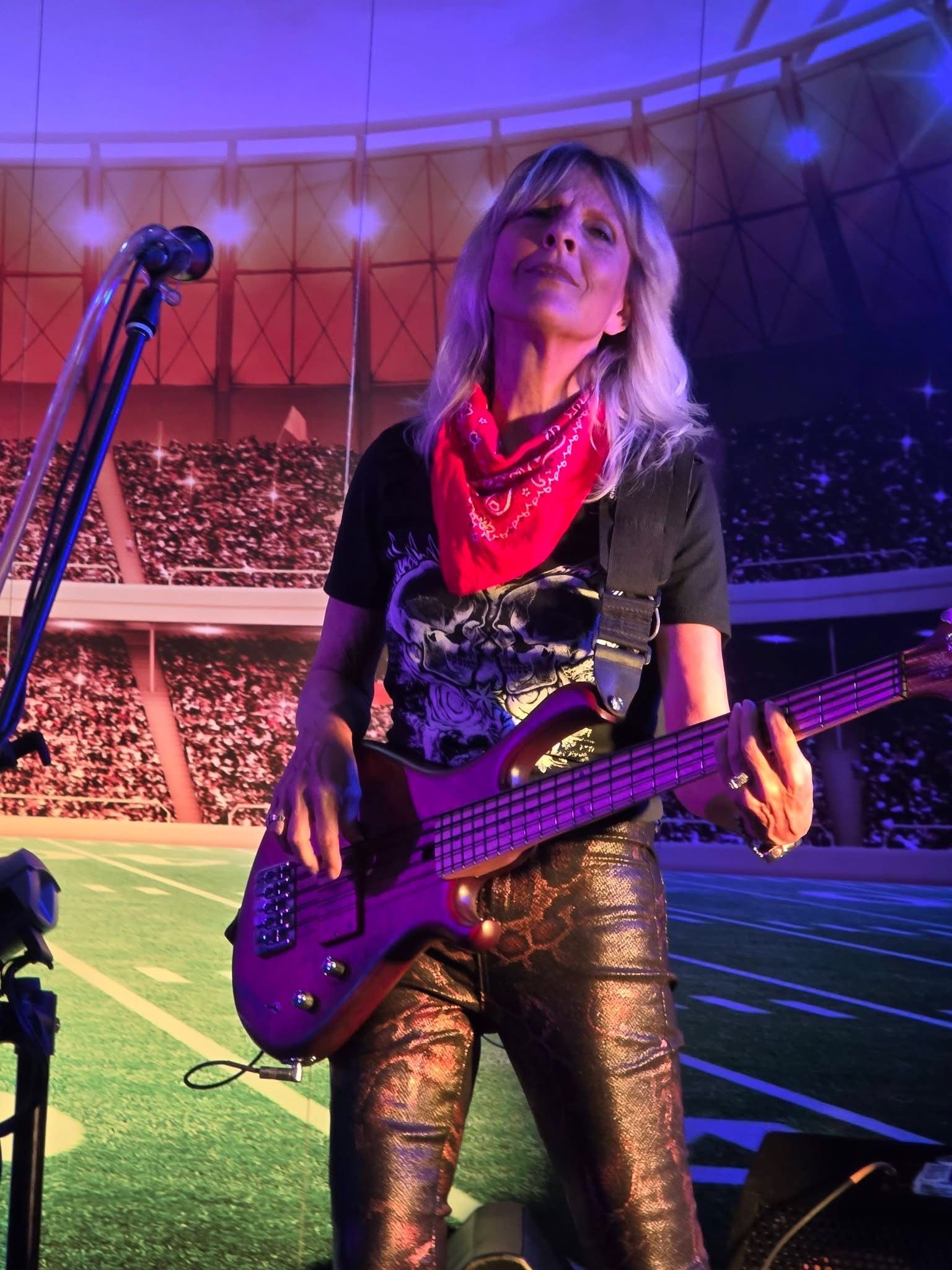 Kelly Black ,Bass , Lead Vocals