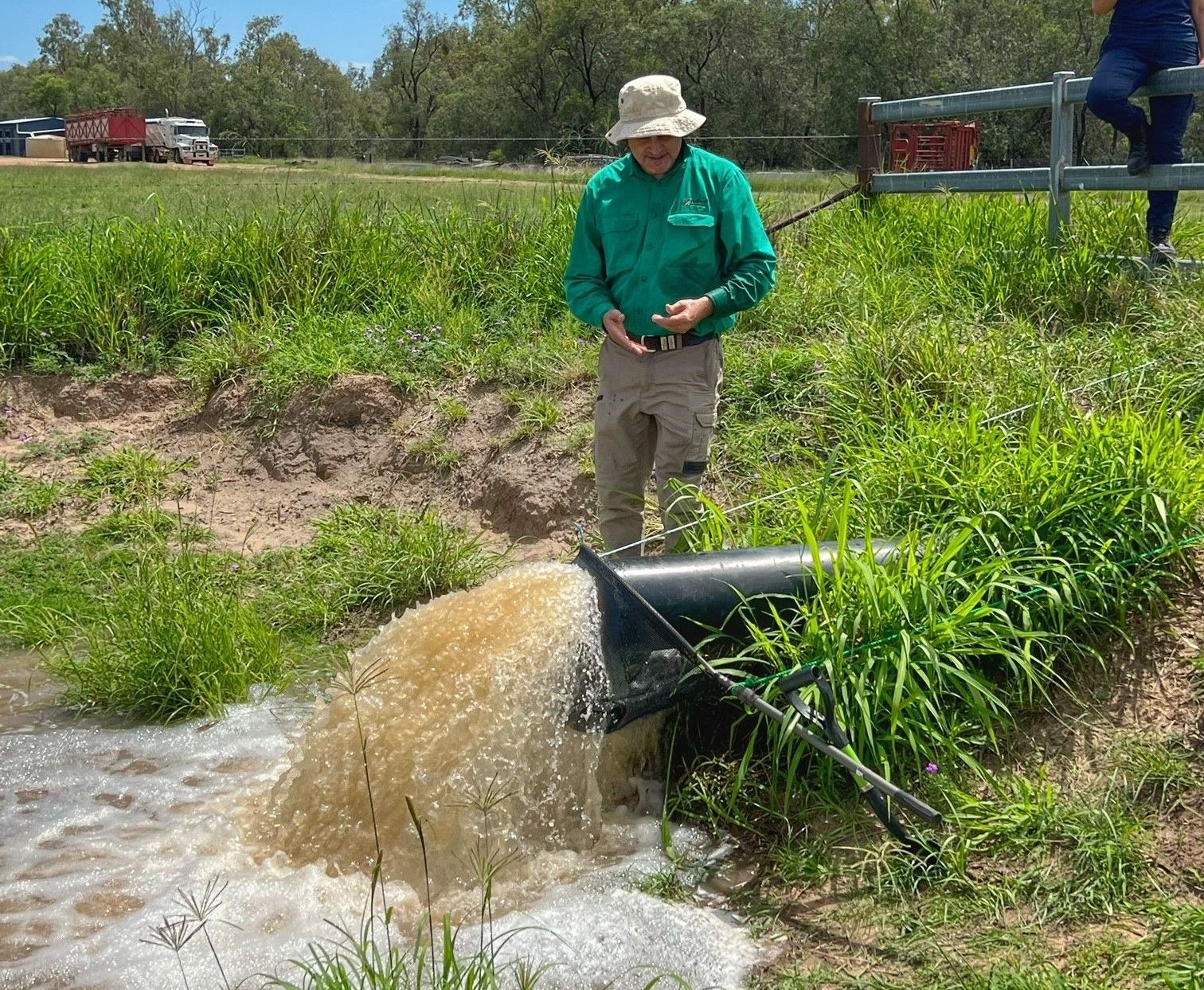 Monitoring the Pumped Water for Fish