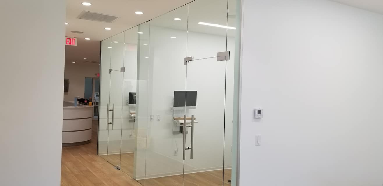 Glass Office Cubicle — Paterson, NJ — AAA Metal & Glass Inc