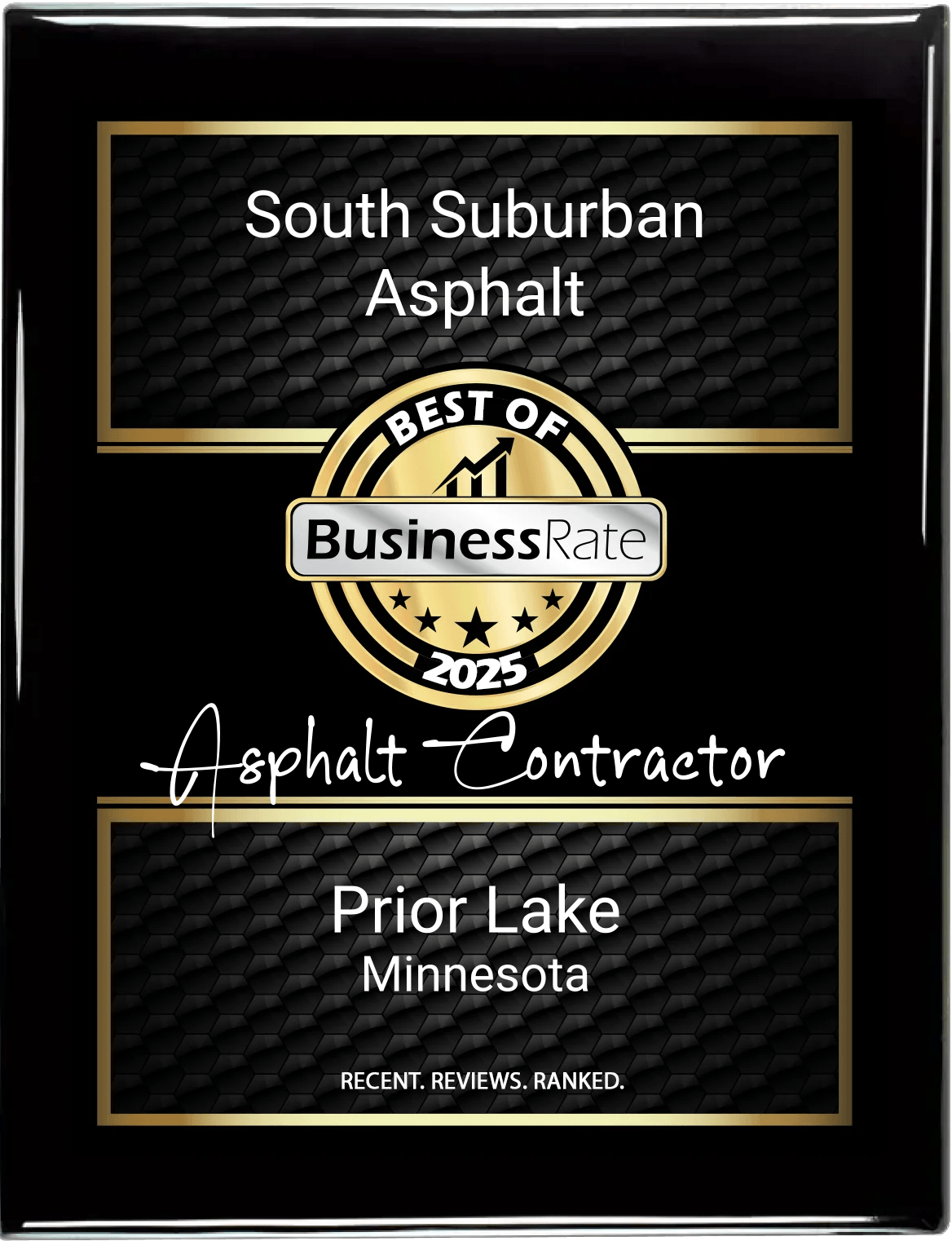 south suburban asphalt award