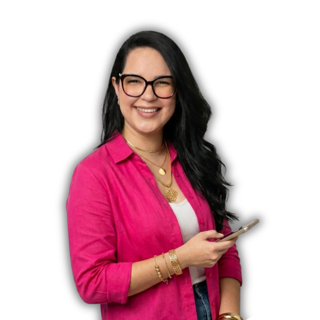 Un cartel para una clase magistral con una mujer en él.