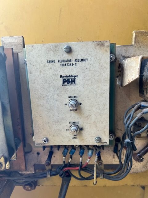 Swing regulator assembly labeled 