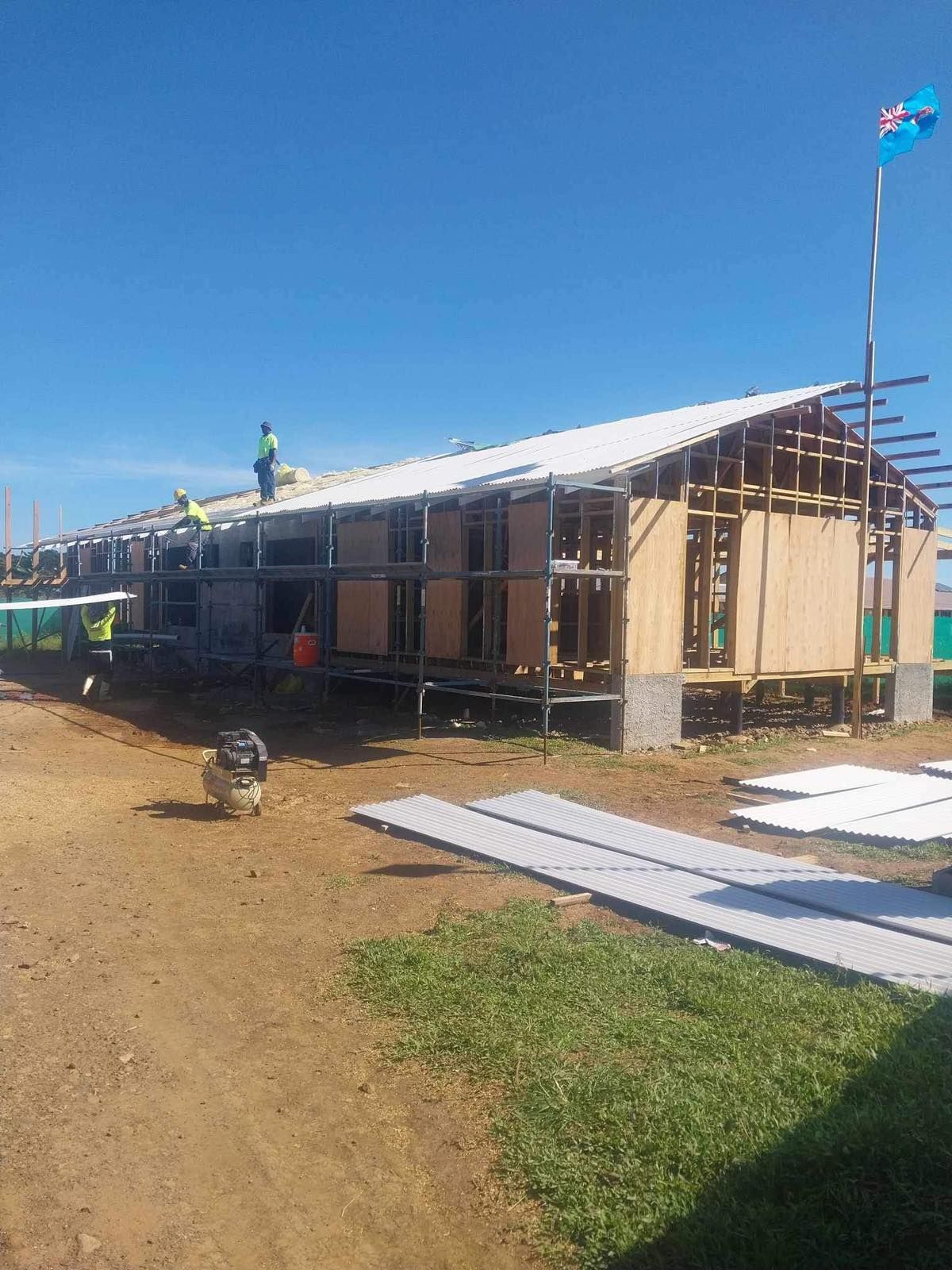 Vanua Levu school construction