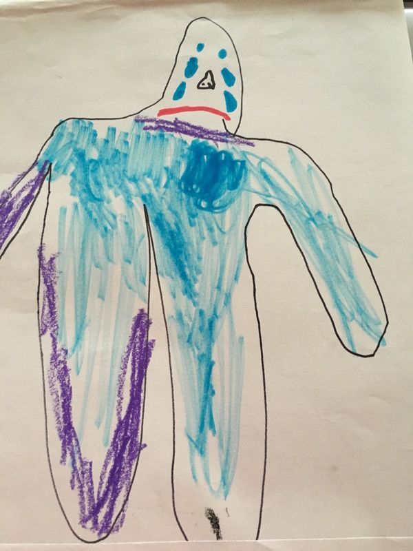 Child Art With Colors