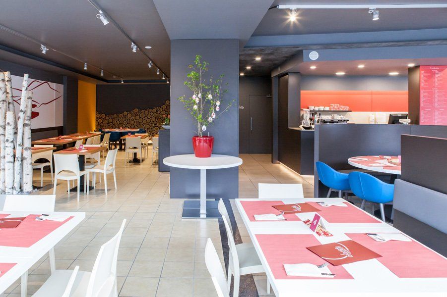 sala del ristorante trentino