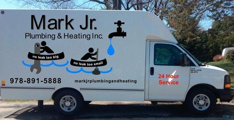 Company Vehicle — Groveland, MA — Mark Jr Plumbing & Heating Inc