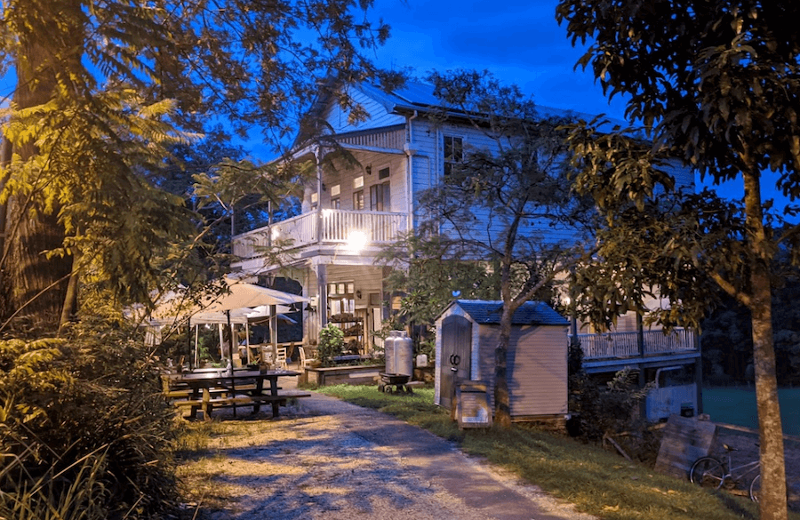 Outside Qudo Café and Sake - Best restuarant in Bellingen NSW