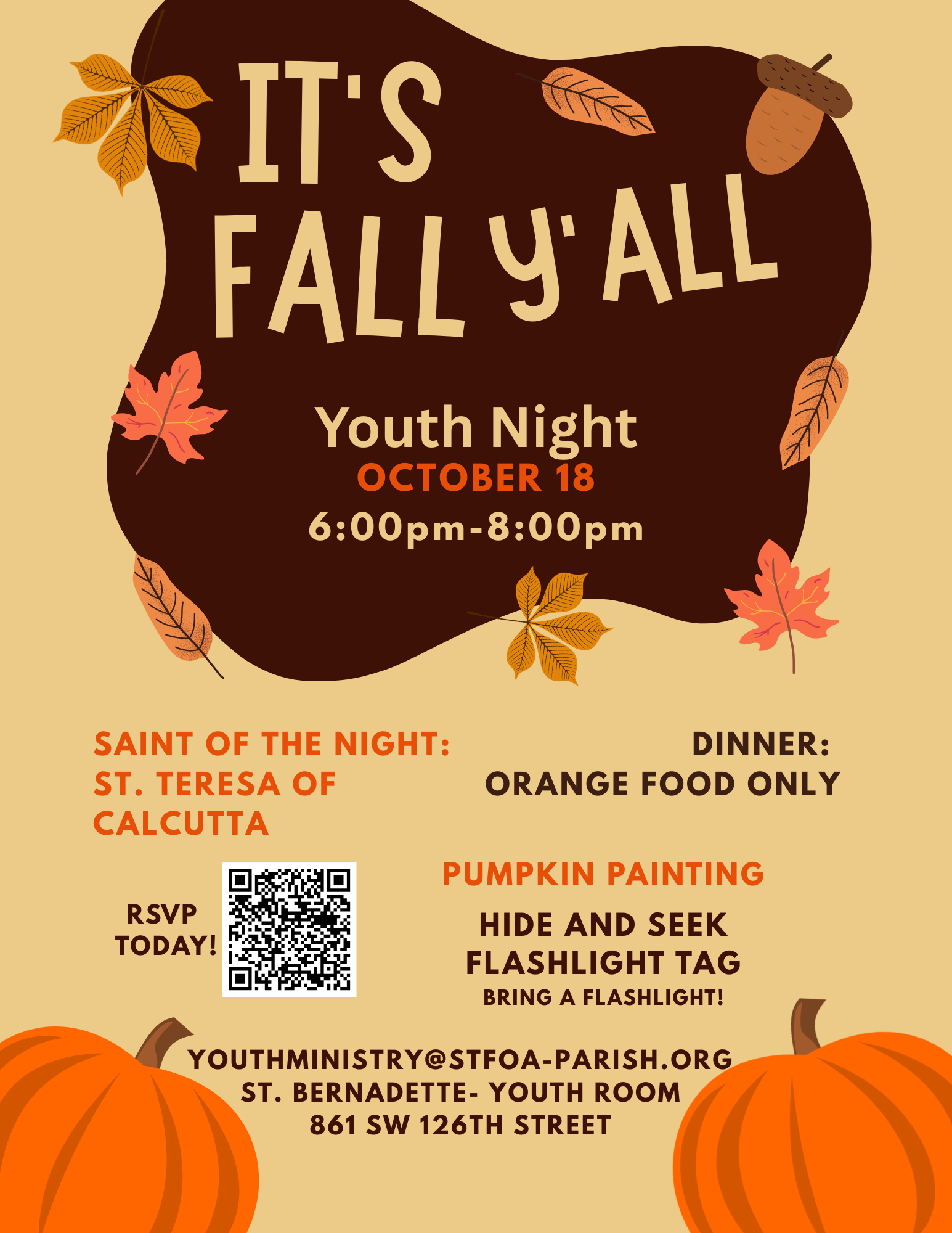 October 18 6-8pm
