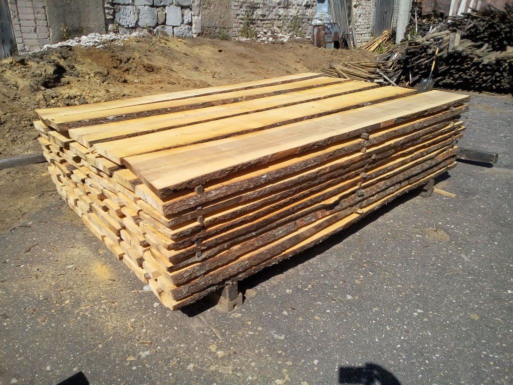 Доска необрезная