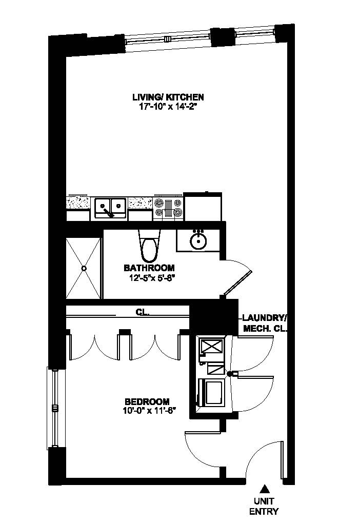 Unit #1 Floor Plan