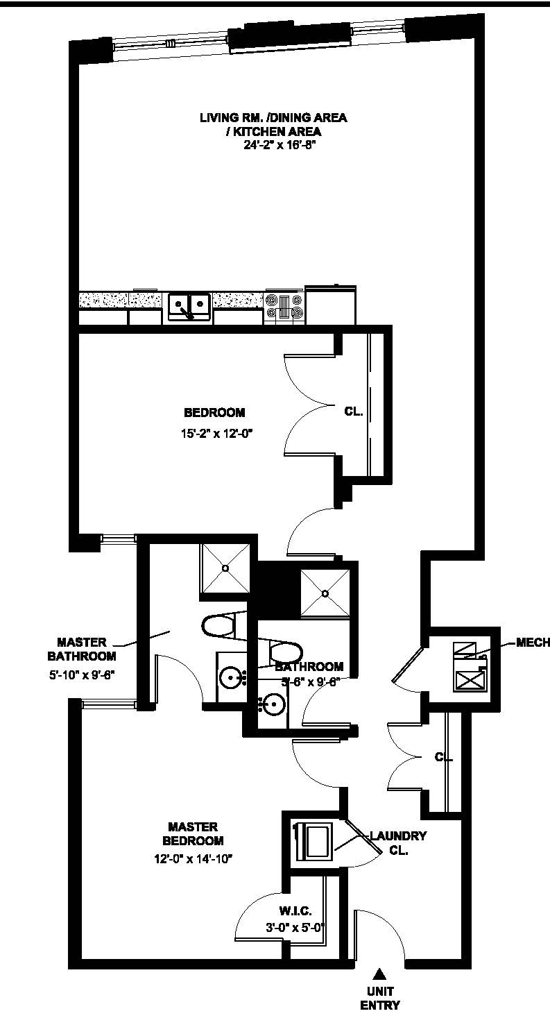 Unit #4 Floor Plan