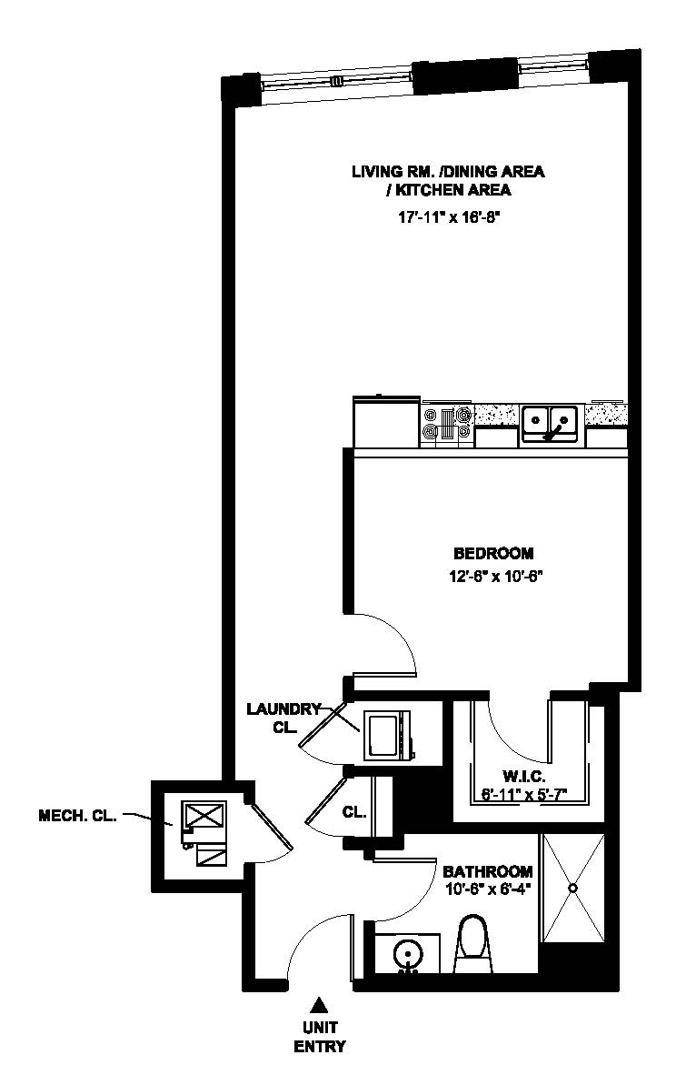 Unit #5 Floor Plan
