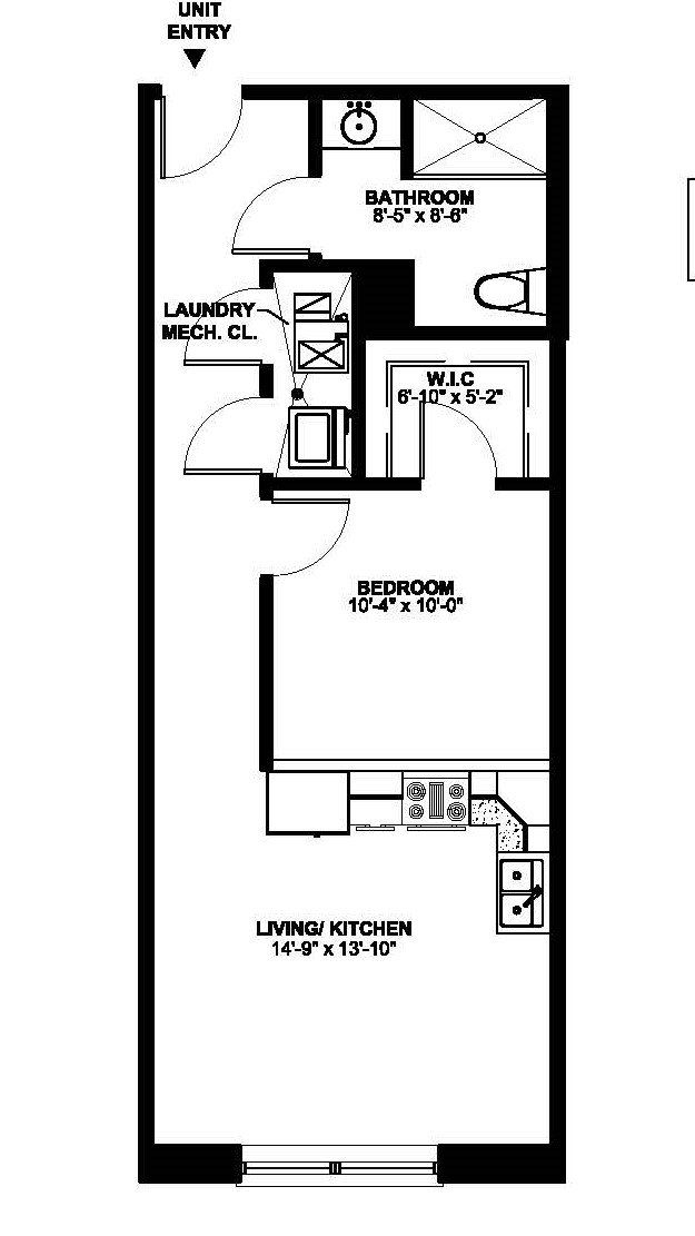 Unit 13 Floor Plan