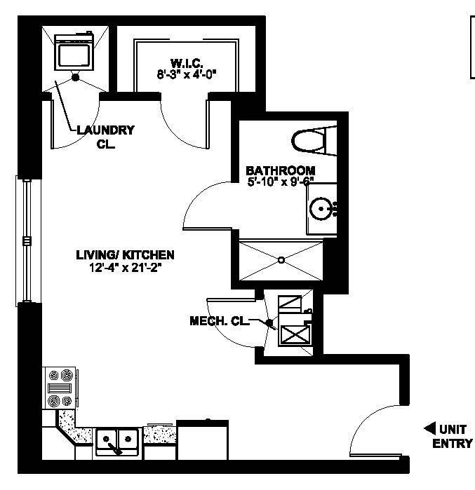 Unit #18 Floor Plan