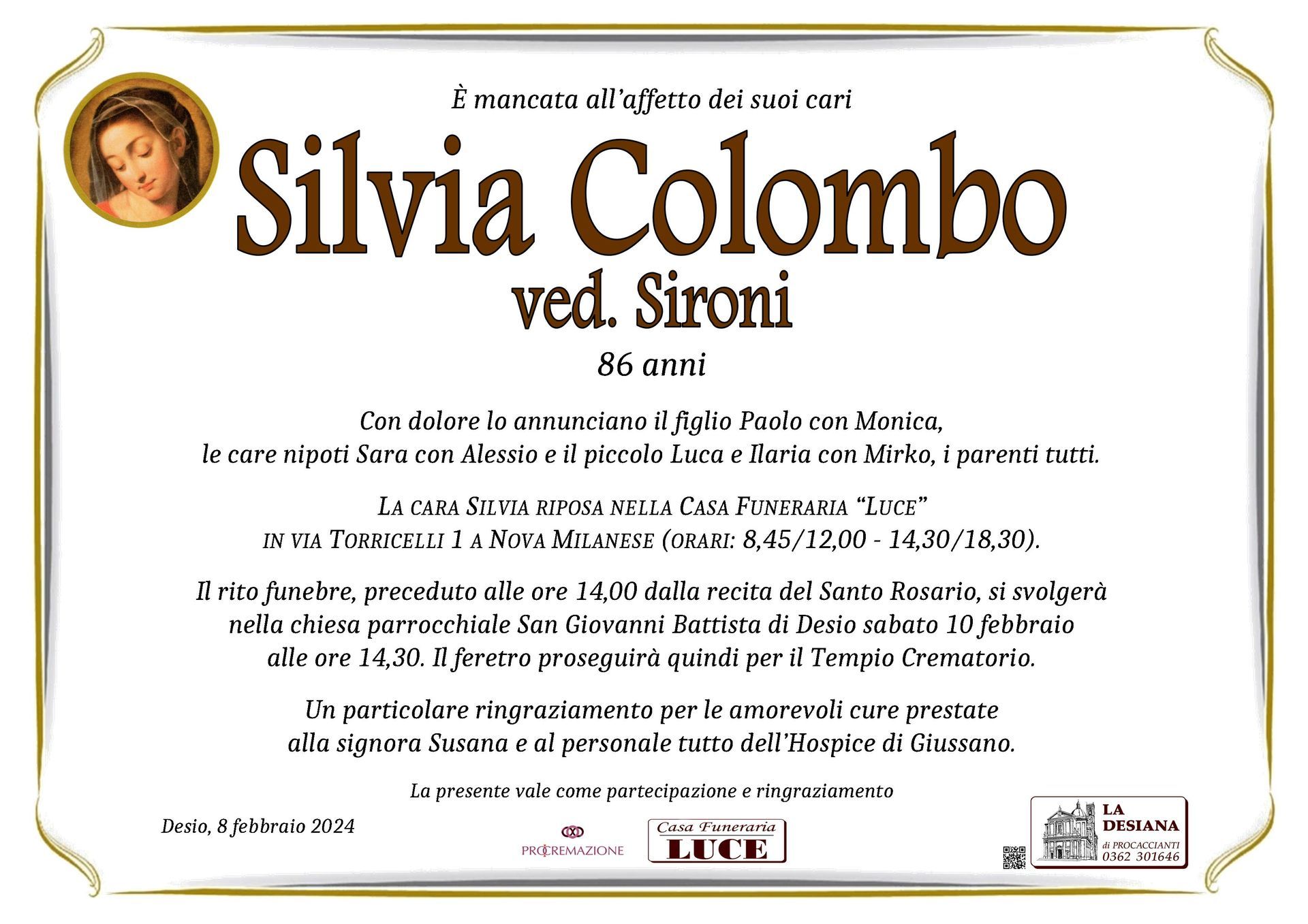 Silvia Colombo ved. Sironi