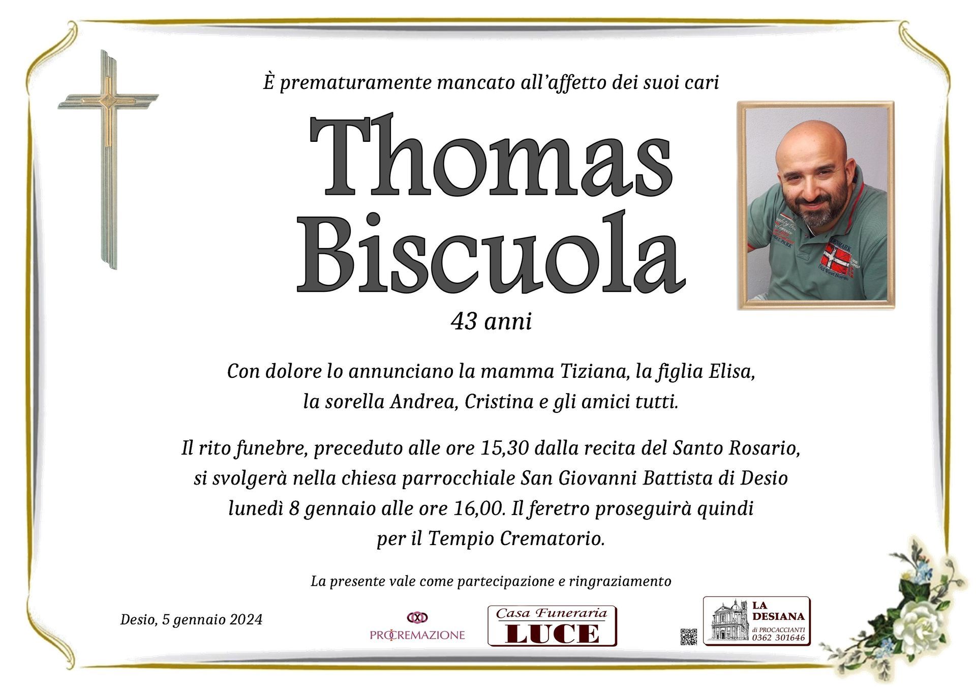 Thomas Biscuola