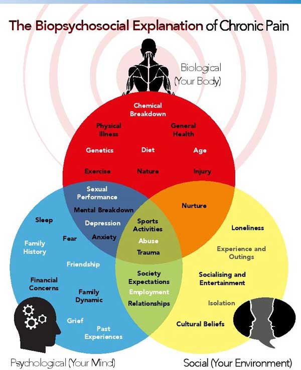 The Biopsychosocial Explanation of Chronic Pain