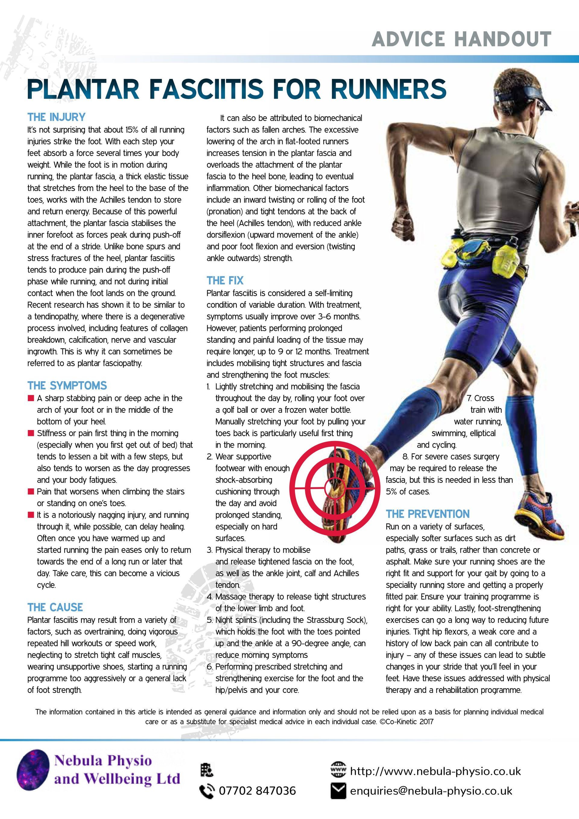 Plantar Fasciitis for Runners