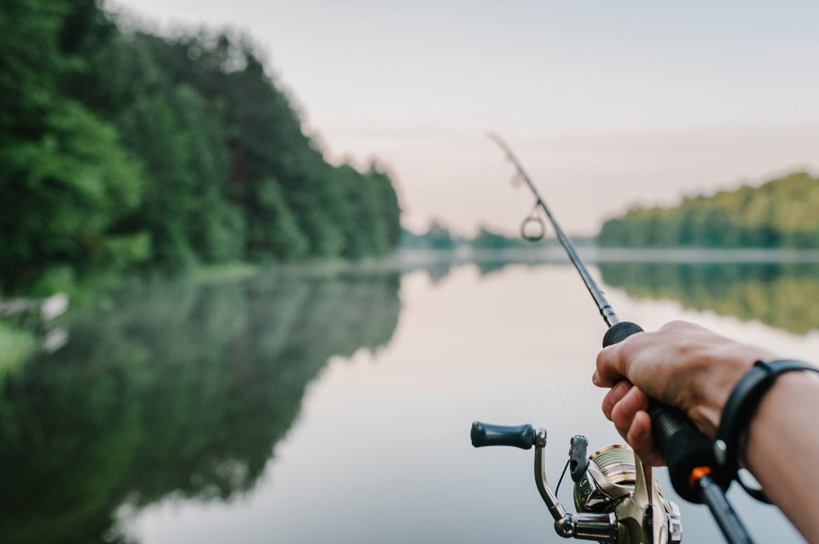 fishing man