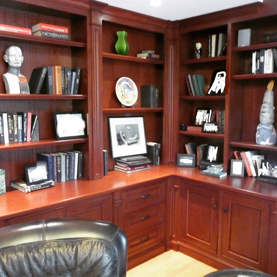 Library Ladders — Home Office Wood Cabinets in Lakewood, NJ