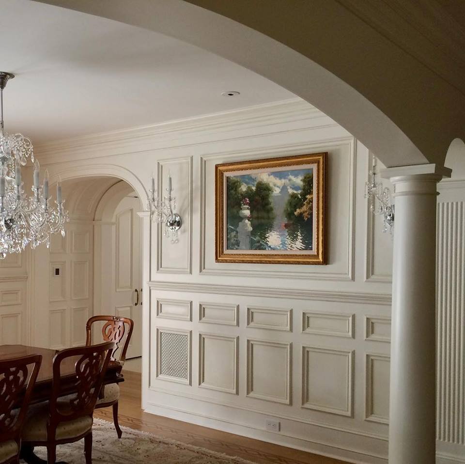 Custom Wooden Borders And Archway — Lakewood, NJ — Lardieri's Custom Woodworking Company