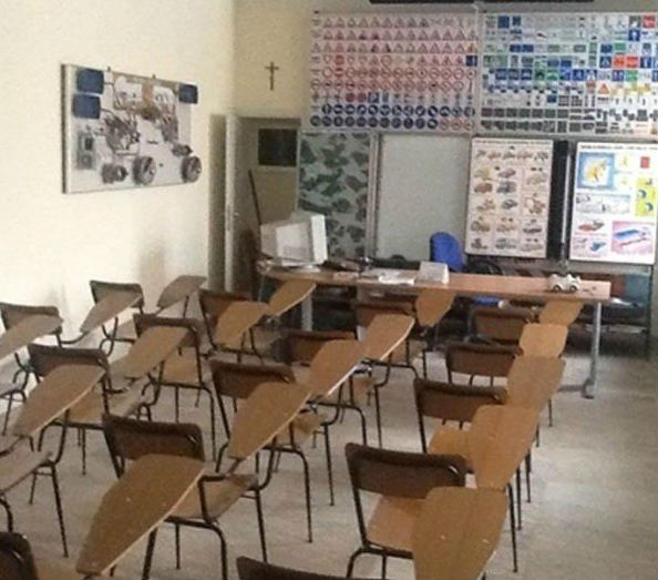 Aula di scuola guida