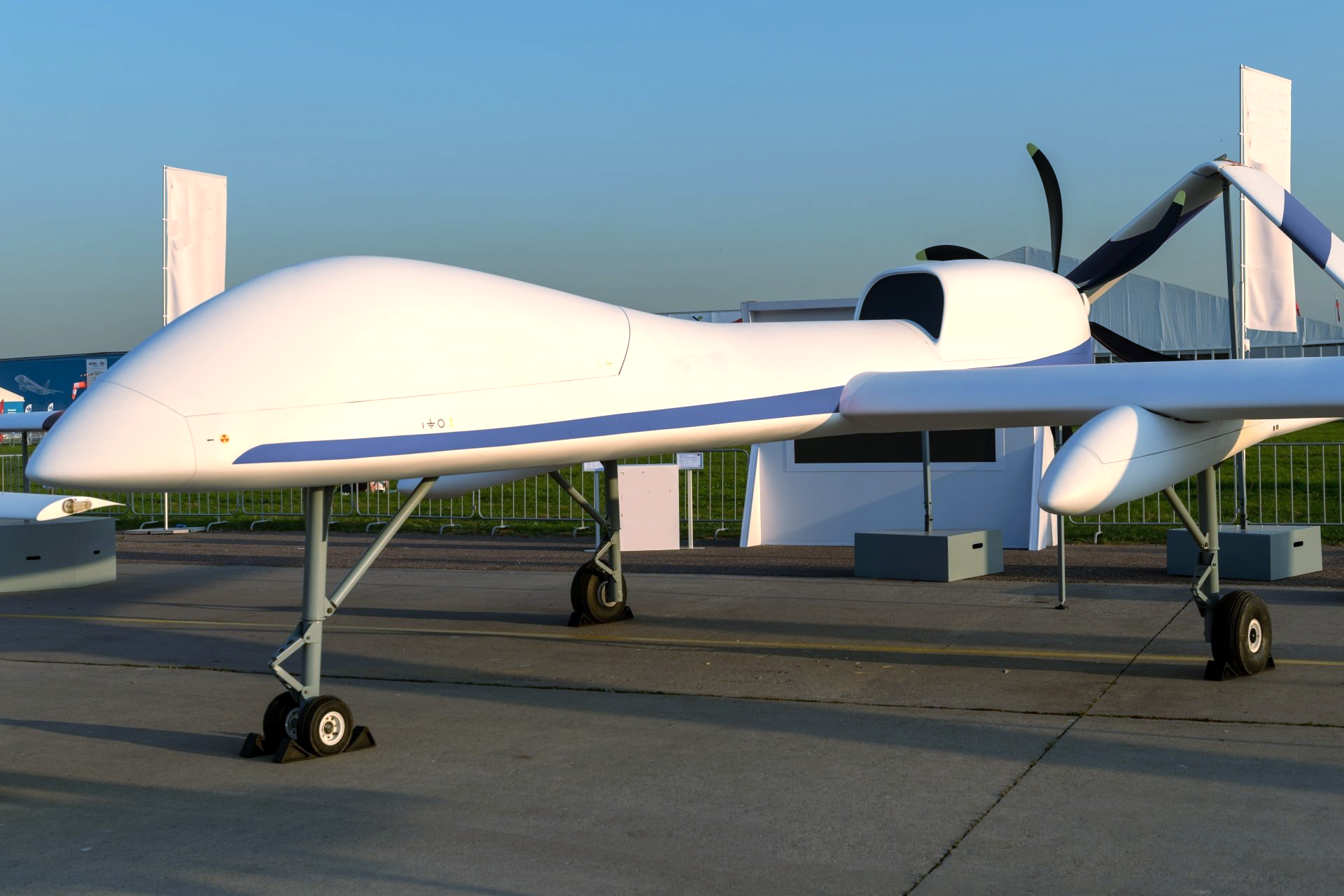 Military drone aircraft