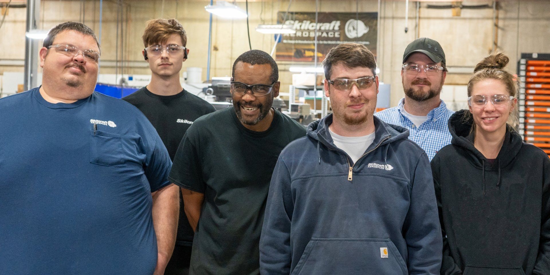 Skilcraft employees - second group of 5