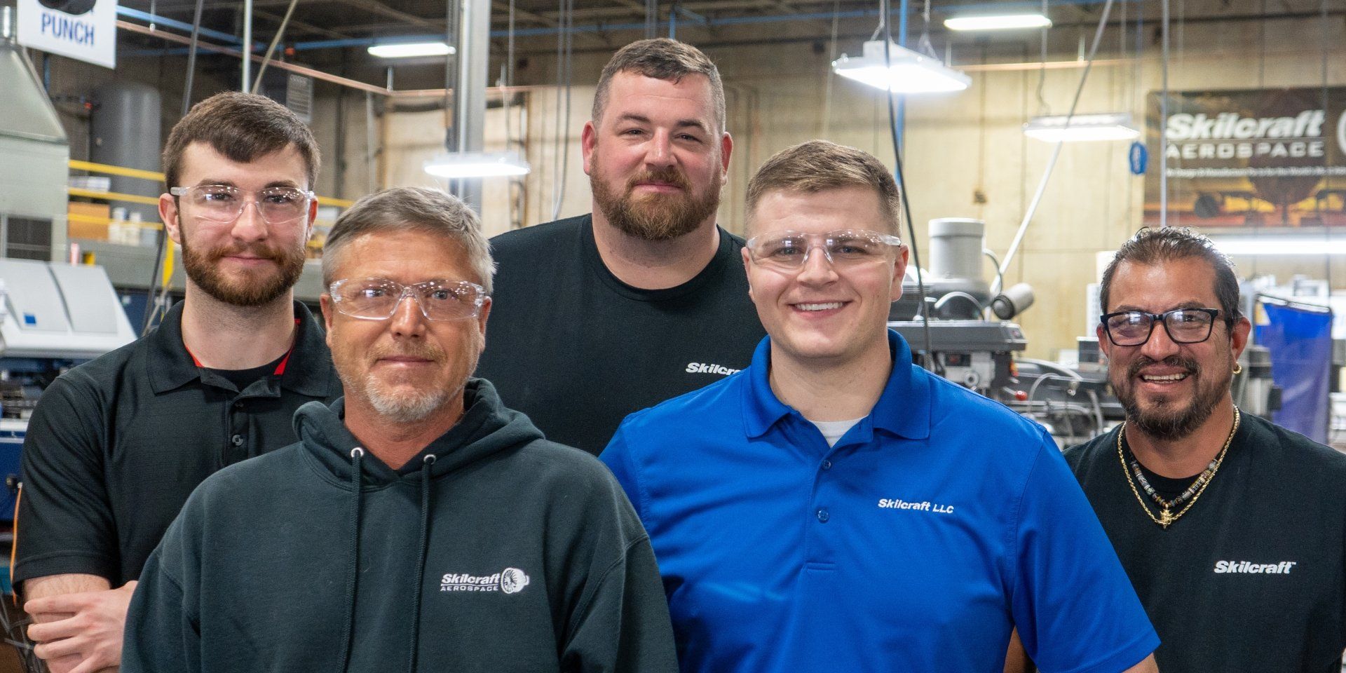 Skilcraft employees - group of 5