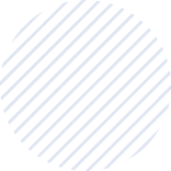 A circle with diagonal lines on a white background.