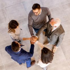 Main Street CFO Group Team Handshake