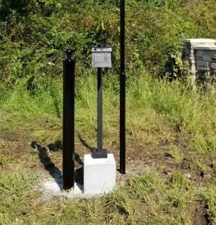 Short Gooseneck Keypad Pedestal