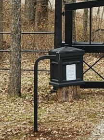 Long Gooseneck Keypad Pedestal