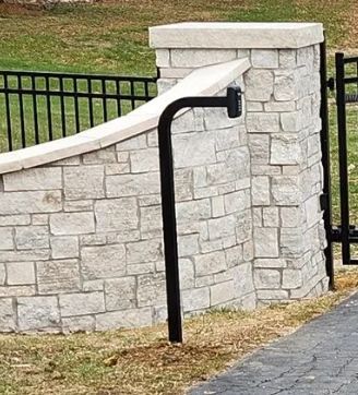 Long Gooseneck Keypad Pedestal