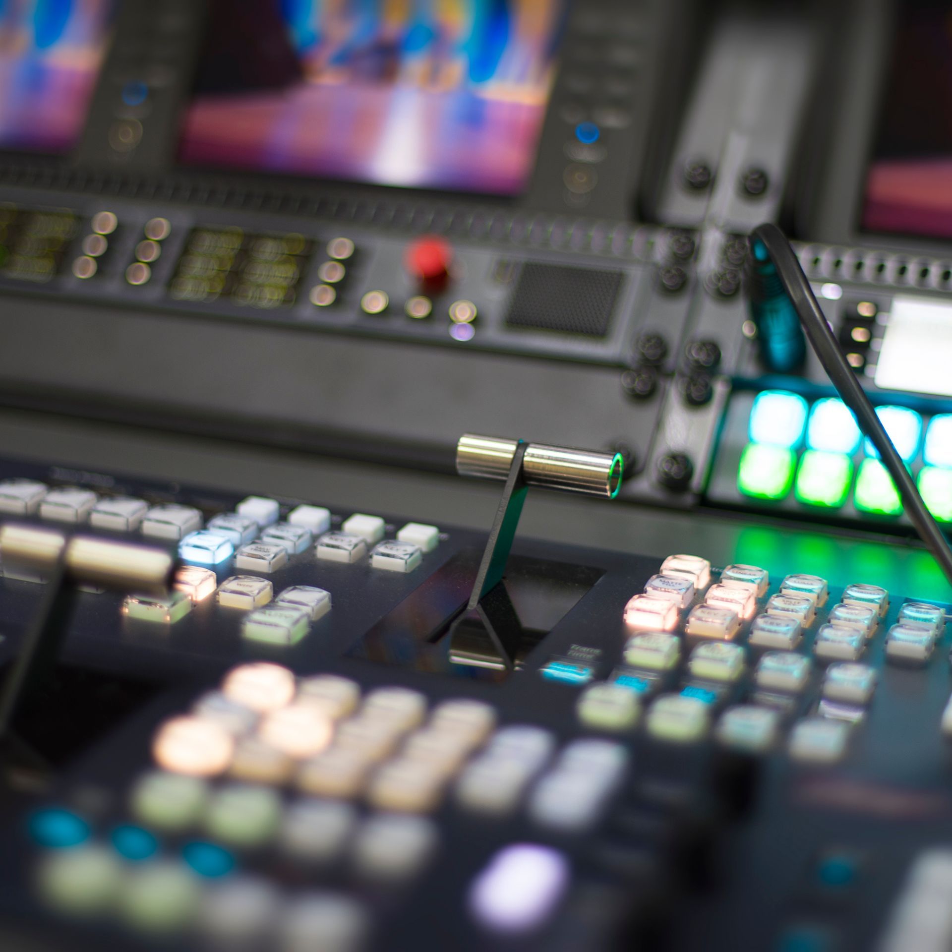 Studio lighting and control panel setup supported by Hillside Expert Electrical in Burbank, California