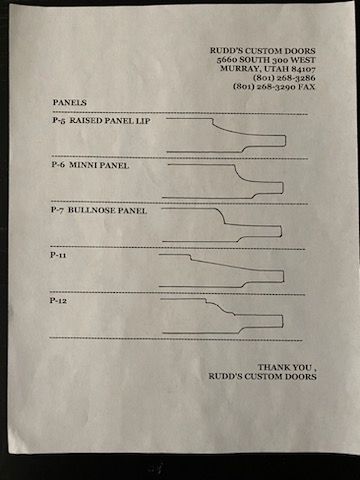 Raised Panels — Murray, UT — Rudd’s Custom Doors