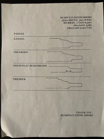 S Panel — Murray, UT — Rudd’s Custom Doors
