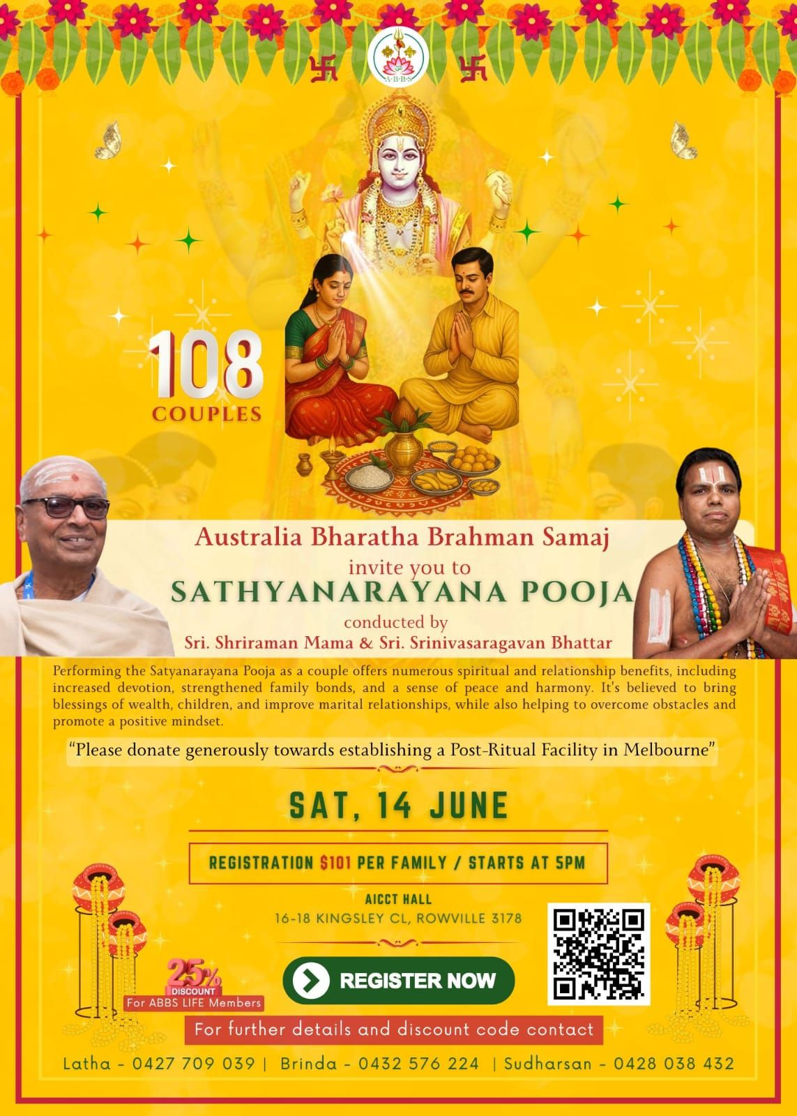 ABBS Sathyanarayana Pooja