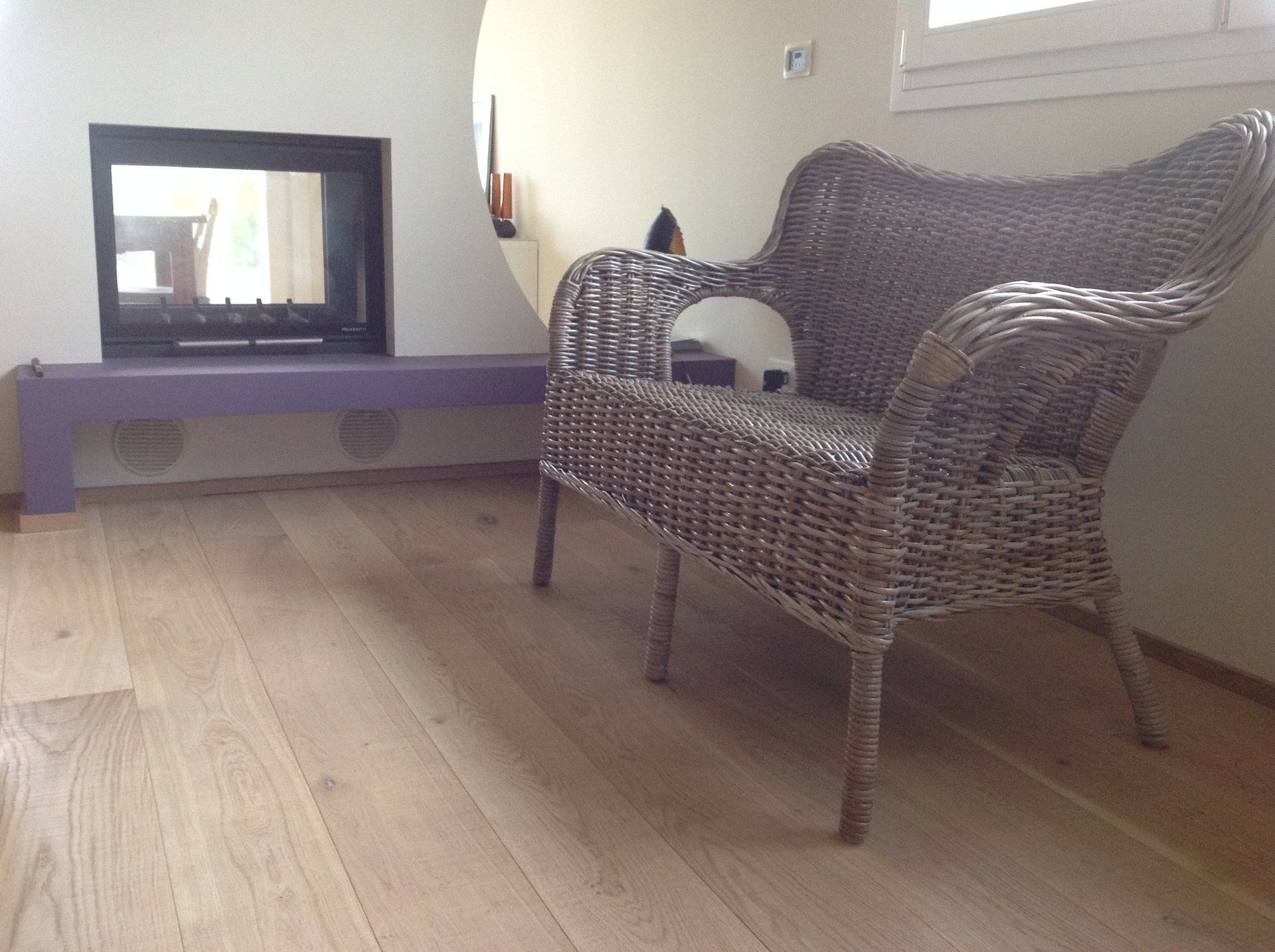 pavimento in legno salotto