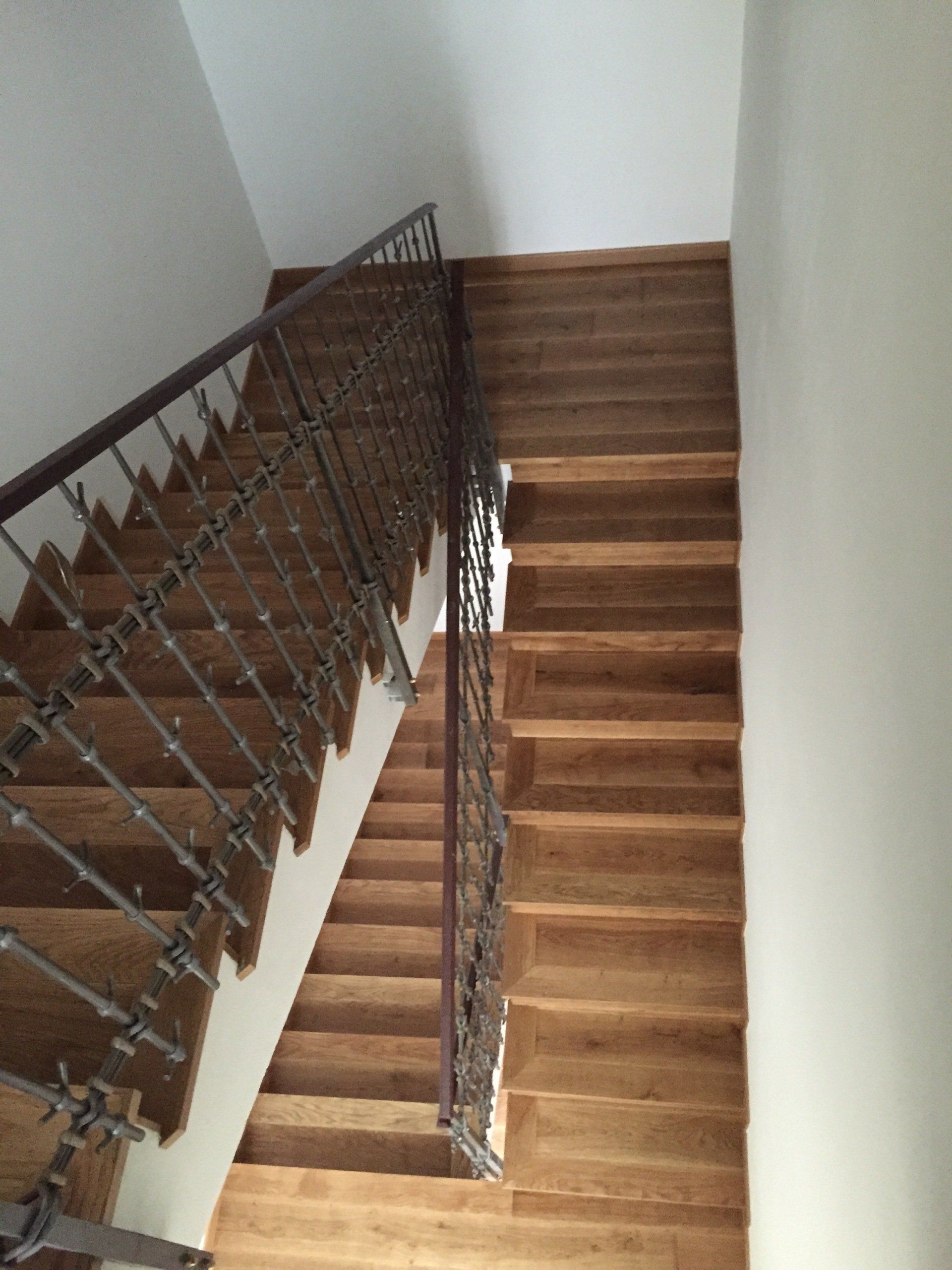 scala in rovere color miele